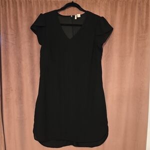 Elegant Black Women's Mini Dress